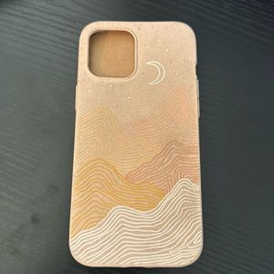 Pela Case IPhone 12 Pro Max - Seashell Pink Peaks